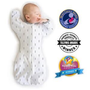 Swaddle Designs Transitional Swaddle Sack Small 0-3 months 6-14lbs *Stains*
